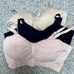 Kindred Bravely nursing pumping bras (Large)